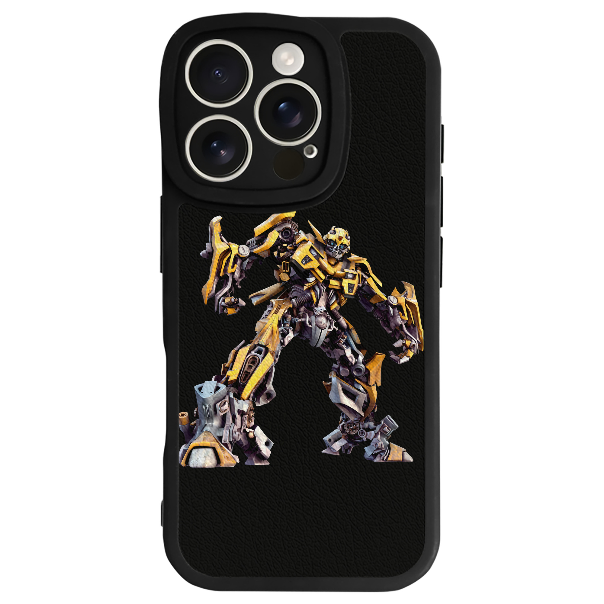 （画像用） Transformers トランスフォーマー 【iPhone 16シリーズ対応】シリコンスマホケース（レザー調） 材質：シリコン